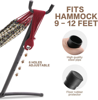PNAEUT Hammocks Stand Only (Black Stand)