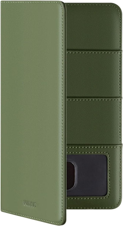 VULKIT Passport Holder Wallet RFID Blocking Travel Wallet for Men & Women