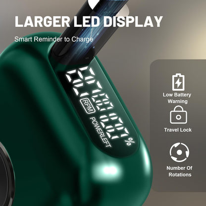 Electric Foil Shavers for Men: Upgraded Mini Electric Razor with 4 Floating Blades & Big LED Display - Foil Shaver for Men with 2 Gears Adjustable - Face Shaver with IPX7 Waterproof,USB Type C