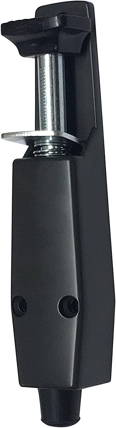 Pacific Doorware Heavy Duty Spring Loaded Step Down Push On Door Holder/Stopper (4, Duronotic)