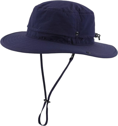 Connectyle Sun Hat for Men Women Outdoor UV Protection Safari Hat for Fishing Hiking Gardening Breathable Cowboy Hat UPF50