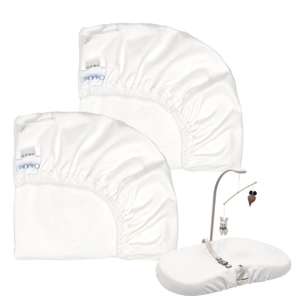 1-Pack Changing pad Cover Waterproof - Soft Baby Baby Changing pad Cover,Contour Changing Pads Liners,Change Pad Cover,Ultra-Soft & Breathable,Fits Skip Hop,Keekaroo Peanut,Machine Washable(1)