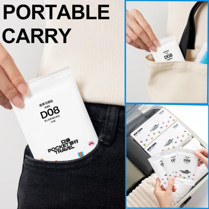 Disposable Toilet Seat Covers, 30 Pack Extra Large Non-Slip Individually Wrapped Portable for Travel Public Restrooms Airplane