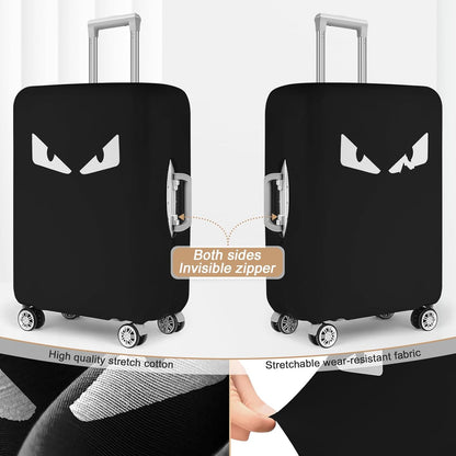 Luggage Covers For Suitcase Tsa Approved, Washable Suitcase Cover Elastic Luggage Protector Scratch Resistant Suitcase Cover For 23-25 Inch Wheeled Luggage(Eye-24 inch)