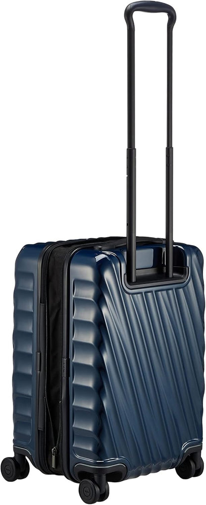 TUMI - 19 Degree International Expandable 4 Wheeled Carry-On - Hard Shell Suitcase - 21.8" X 14.0" X 9.0" - Navy