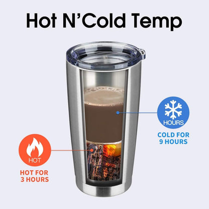 20oz Tumbler Stainless Steel Vacuum Insulated Mug with Lid, Double Wall Travel Mug, Durable Powder Coated Coffee Cup, Suitable for Ice Drinks and Hot Beverage (New Mix 12 pack)