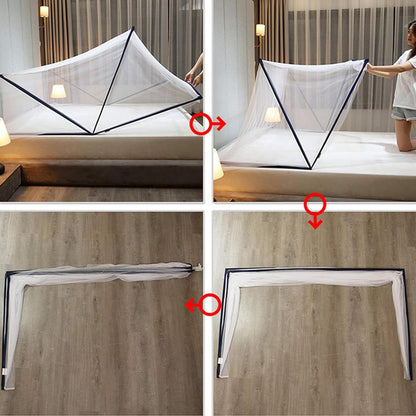 Mosquito Net, Bed Mosquito Net, Collapsible Mosquito Net Tent, Outdoor Mosquito Net, Foldable Portable Outdoor Mosquito Net for Home and Travel, Easy to Install/B/160 * 190 * 80Cm