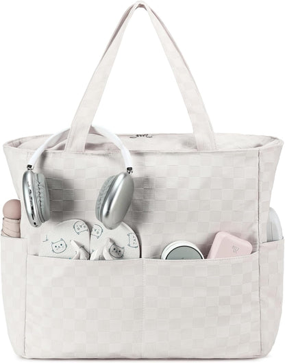 Waterproof Beach Tote Pool Bags for Women Ladies Extra Large Gym Tote Carry On Bag With Wet Compartment for Weekender Travel