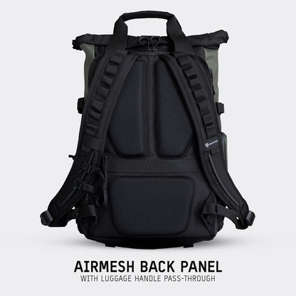 WANDRD PRVKE Lite: Weather-Resistant Travel & Camera Backpack with Laptop Sleeve, Quick Side Access, Clamshell Opening – Ideal Photography & Travel Bag