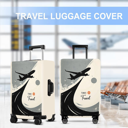 Travel Luggage Cover Washable Suitcase Protector Anti-Scratch,Stretchable Fit for 20-34Inch Luggage Durable Travel Bag Cover with Zipper Closure (L(28-30inch suitcase))