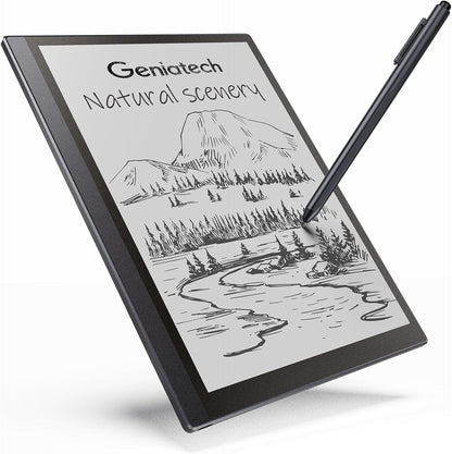 Kloudnote Slim 10.3" Digital Notebook, E Ink Tablet and ePaper Notepad for ebook Reading and Writing, 227ppi ereader Device in 2025, 5.3mm Ultra-Thin (Grey)