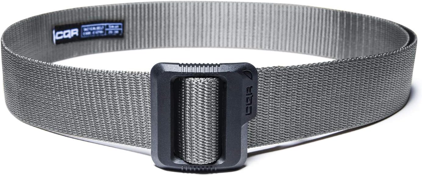 CQR Tactical Belt, Military Style Heavy Duty Belt, Webbing EDC Quick-Release Buckle