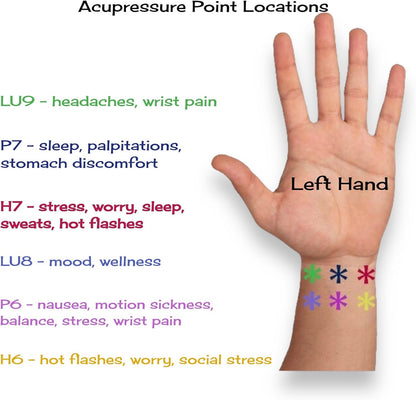 AcuBalance Motion Sickness Bracelets – Comfortable Waterproof Acupressure Band for Natural Nausea Relief, Ideal for Travel (Pair), Pink (Small 6")