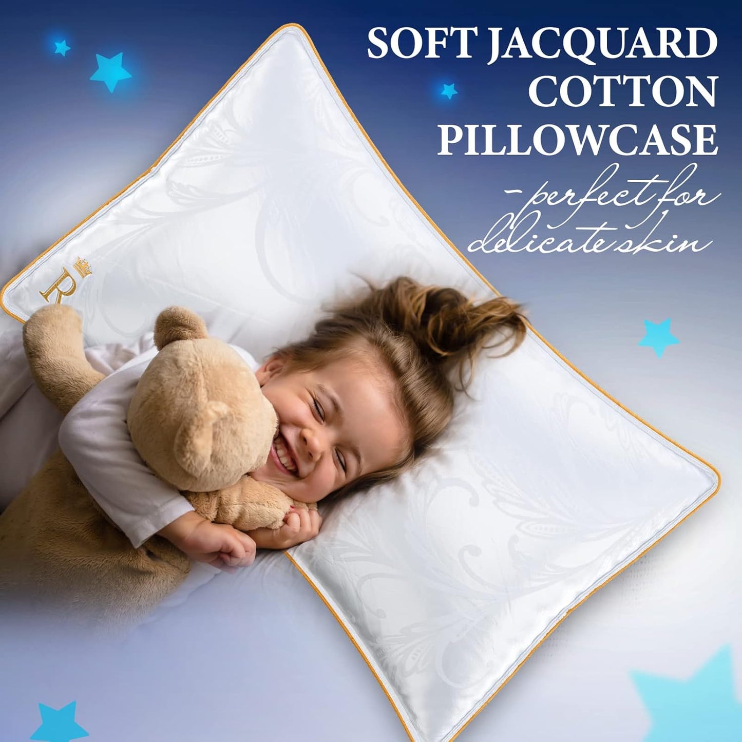 Royal Therapy Pillows Standard Size Set of 2 (20x26 in), Alternative Goose Down Pillows, Adjustable Standard Pillow, All Sleepers, Side Sleeper Pillow