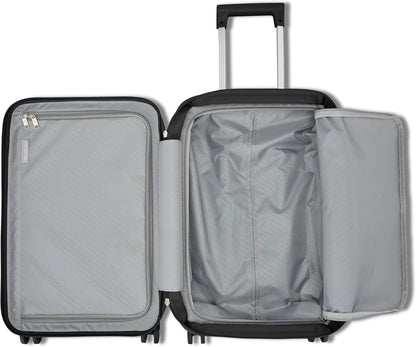 Samsonite UpLIFT Large Checked Hardside Luggage with Spinner Wheels - Airline-Approved, TSA Lock, Adjustable Handle System - Polycarbonate Hard Suitcase for Ultra Lightweight Travel - Silver Shimmer