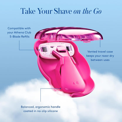 Women's Mini Travel Razor - Trial Size - Super Pink