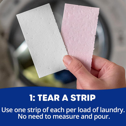 Tru Earth Bundle: Laundry Detergent Sheets & Fabric Softener Sheets - Plastic Jug-Free, Easy-to-Use - Fresh Linen