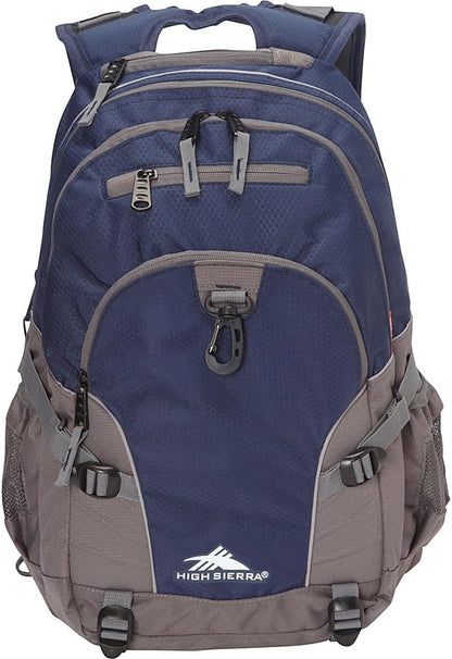 High Sierra Loop Backpack, Travel, or Work Bookbag with tablet sleeve, One Size, Urban Camo