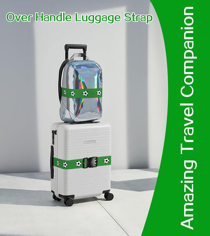 Luggage Straps for Suitcases Travel Belt Luggage Band Heavy Duty Traveling Luggage Identifier Cute Women Girls Unique Accesory,