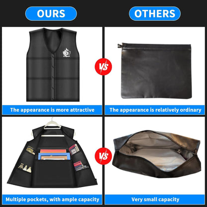 Hidden Safe Travel Diversion Safe with Secret Compartment Fireproof Waterproof Document Bag for Money Cash Jewelry, Disguised Hiding Places for Valuables Storage for Home Hotel
