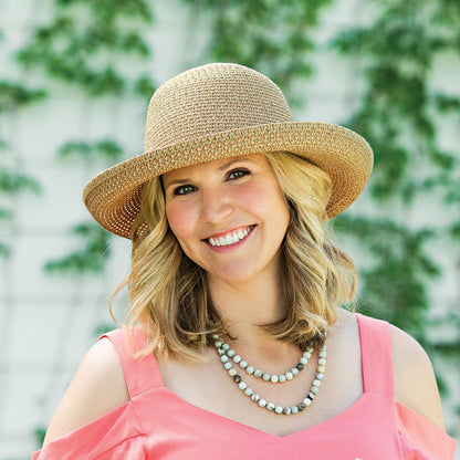 Wallaroo Hat Company – Women’s Amelia Sun Hat – UPF 50+, Wide Brim, Packable, Adjustable Sizing for Medium Crown Sizes