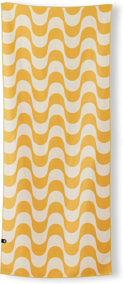 Nomadix Original Towel - Perfect for Beach, Pool, Travel, Camping, Yoga - Made with Recycled Materials - Super Absorbent - Sand Resistant - Copacabana Mango - 72.5x30