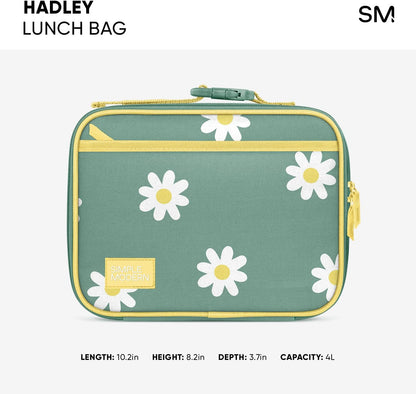 Simple Modern Jurassic Park Kids Lunch Box for Toddler | Reusable Insulated Bag for Girls | Meal Containers for School with Exterior and Interior Pockets | Hadley Collection | Jurassic Dinosaur Roar
