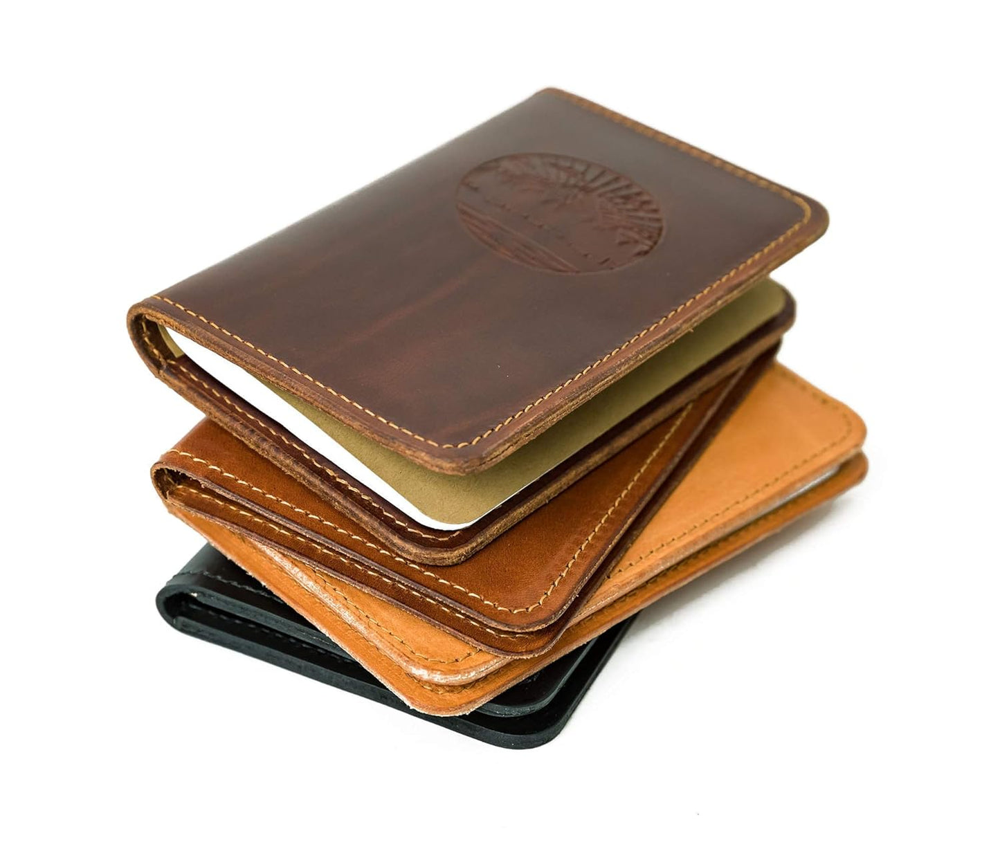Personalized Leather Field Notes Wallet, Field Notes Cover, Passport Wallet, Handmade in Arizona