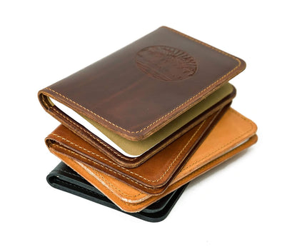 Personalized Leather Field Notes Wallet, Field Notes Cover, Passport Wallet, Handmade in Arizona