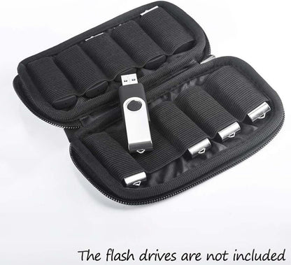 Flash Drive Case JBOS USB Holder Storage Bag,Thumb Drive Caes, Jump Drive Case, USB Organizer