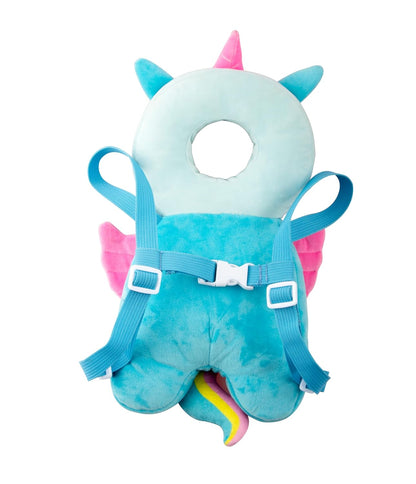 Baby Head Protection Backpack - Soft & Comfortable, Cute Cartoon Design (Q77-Angel)