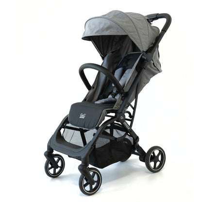 guzzie+Guss Oxygen v2 Lightweight Stroller – Compact, Foldable, Travel-Friendly Baby Stroller | Best Lightweight for Infants and Toddlers - Platinum