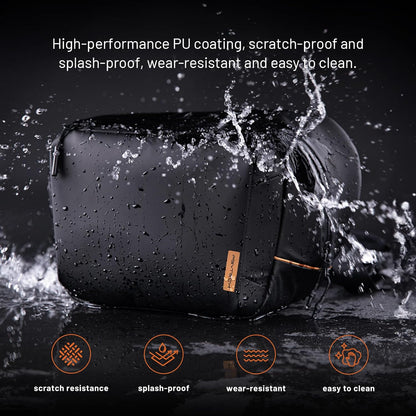 PGYTECH OneGo Solo V2 Camera Sling Bag, 4L Camera Chest Bag Crossbody Fanny Pack for Urban Travel Photographers, Small Camera Bag for Sony/Canon/Nikon/Mirrorless/Fuji Cameras