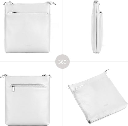 befen Genuine Leather Small Crossbody Purses for Women Travel Cross Body Bags Lightweight with Adjustable Shoulder Strap