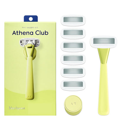 Women's Razor Shave Kit, 1 Matchpoint Razor Handle + 6 Blade Refills