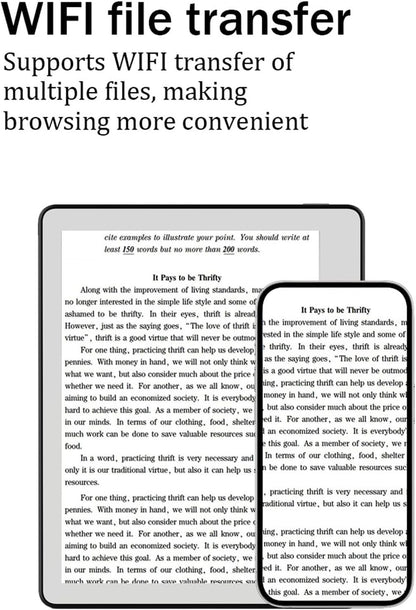 eReader 5.76 Inch Touchscreen ComfortLight, 16GB of Storage, Dark Mode Option Audiobooks Eye Friendly E Reader