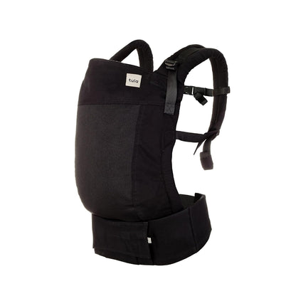 Baby Tula Breathable Mesh Panel Free-to-Grow Baby Carrier - Adjustable, Comfortable, Newborn to Toddler Carrier - Ergonomic Fit for 7lbs to 45lbs - Back & Front Carry Options - Urbanista (Black)