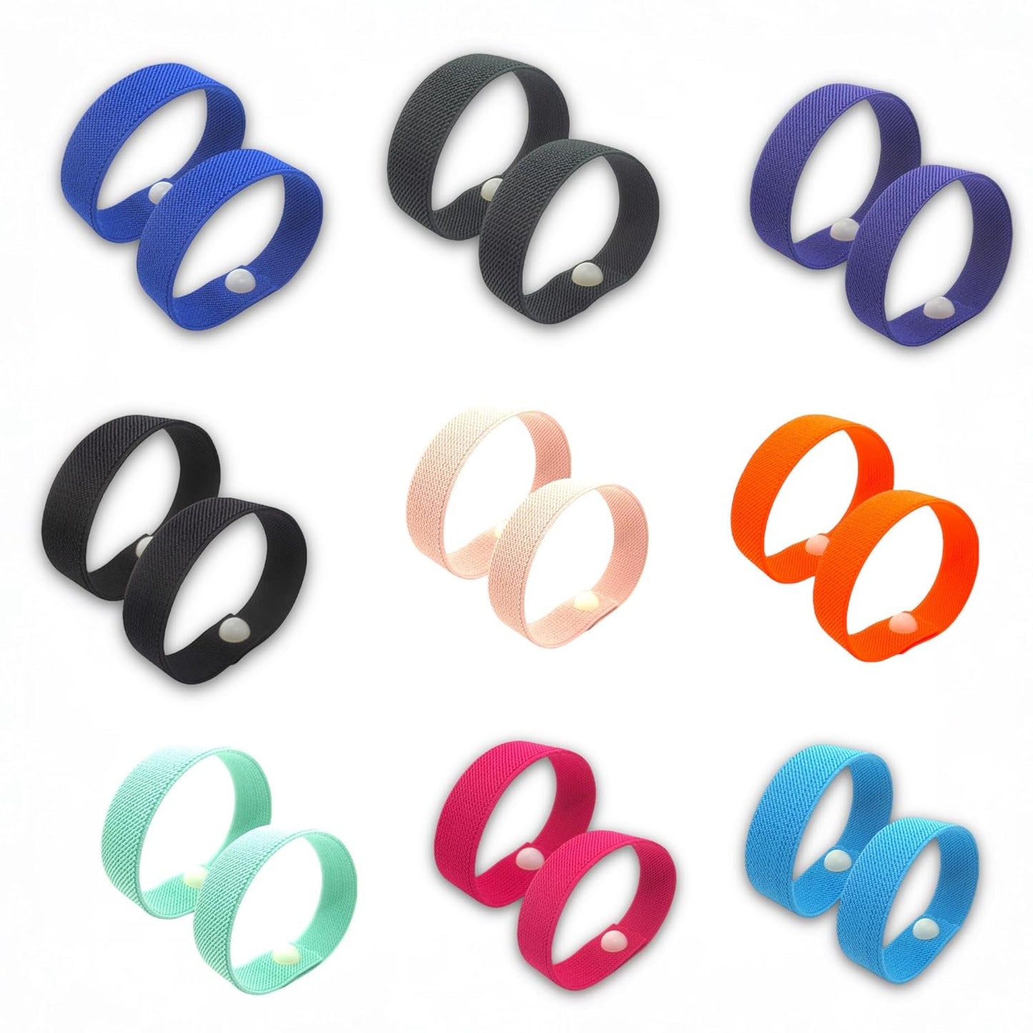 Motion Sickness Relief Acupressure Wristbands for Kids and Adults – Waterproof, Slip-On, Nausea Relief, Motion Sickness, Travel (2 Pack) (Pink, Small 6)