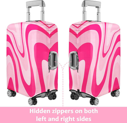 Luggage Cover for Suitcase Elastic Suitcase Cover Protector, Carry On Luggage Sleeve Anti Scratch Travel Essentials Fits 23-26