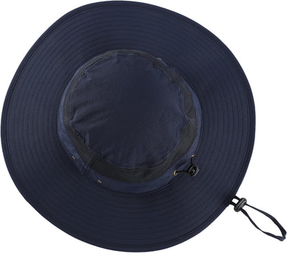 Home Prefer UPF 50+ Men's Sun Hat Wide Brim Bucket Hat UV Protection Hat for Mens Womens Beach Safari Gardening Golf Fishing