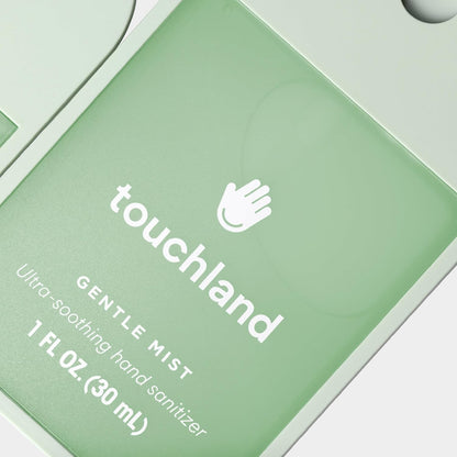 Touchland Gentle Mist Ultra-Soothing Hand Sanitizer Spray, Lily Of The Valley scented, 1FL. OZ. Travel Size