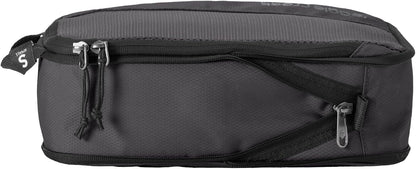 Eagle Creek Pack-It Reveal Cube Set - Packing Cubes for Compartmentalizing Luggage - Durable - Ultra-Lightweight - Water-Resistant - Easy Grab Zipper Pull - Mesh Windows - Black - XS/S/M
