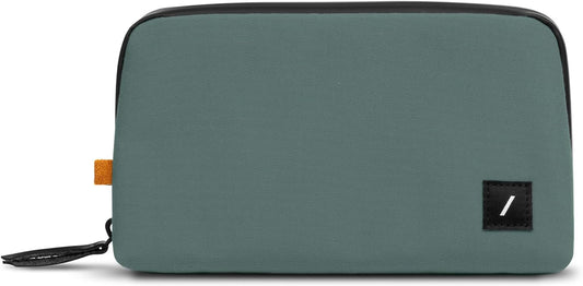 Native Union Stow Lite Organizer W.F.A Tech Organizer – Minimalist Travel Pouch Made of Recycled Materials for Everyday Accessory Storage & Protection – Stores Cables, Chargers & More (Slate Green)
