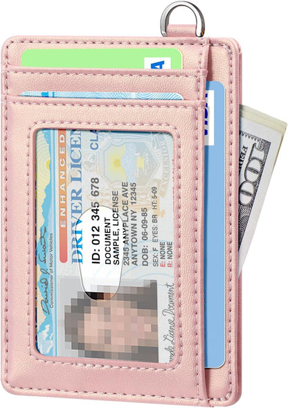 FurArt Slim Minimalist Wallet, Front Pocket Wallets, RFID Blocking, Credit Card Holder for Men & Women