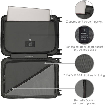 Victorinox Airox Advanced Hardside Frequent Flyer Carry-On - Stone White