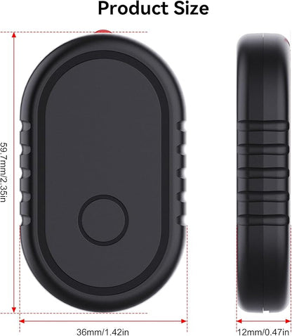 2 Pack for Samsung Smart Tag 2 Adhesive Mount, ABS Waterproof Case with 3M Adhesive Sticker Stick on Car/Bike/Luggage & More for Galaxy Smart Tag 2, Hidden Smarttag2 Full Protective Holder Anti-Lost