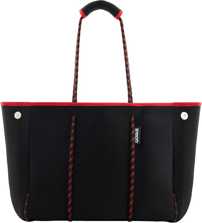 QOGiR Neoprene Multipurpose Beach Bag Tote with Inner Zipper Pocket … … … …