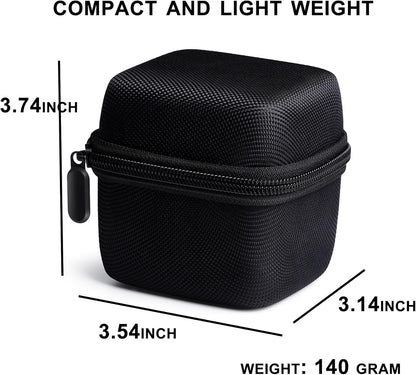 single watch travel case, hard watch case with/compartment for jewelry organizer, rings bracelet cufflink organization