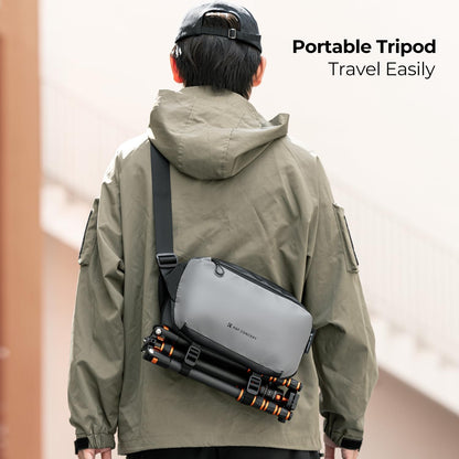 K&F Concept 2 in 1 Sling Bag Everyday Shoulder Bag & Multifunction Photography Crossbody Camera DSLR Backpack Portable Bag