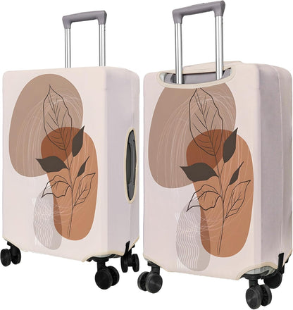 Travel Luggage Cover Suitcase Protector Fits 18-32 Inch Wheel Covers PatternedTravel Related Items Flower Luggage Protector Elastic M